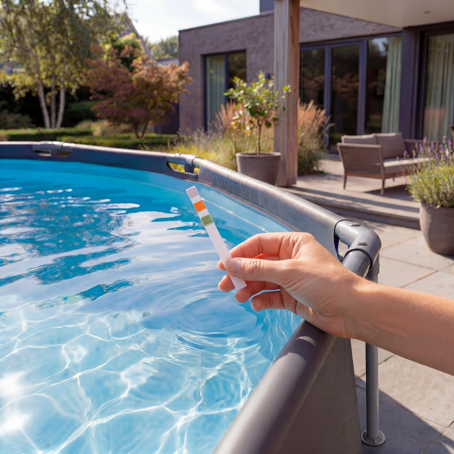 Strisce reattive per piscina - 50 pezzi 3/6