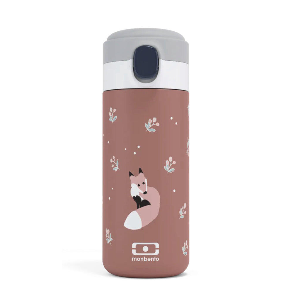 Monbento MB POP Insulated Bottle 360ml - Fox Green Natural