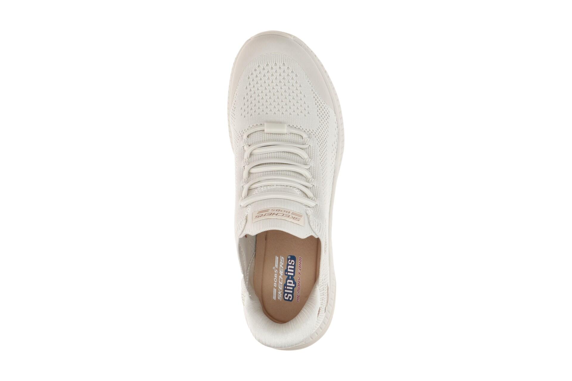 Baskets Skechers Bobs Squad 4 - Dire Step, Beige, Femmes 6/7