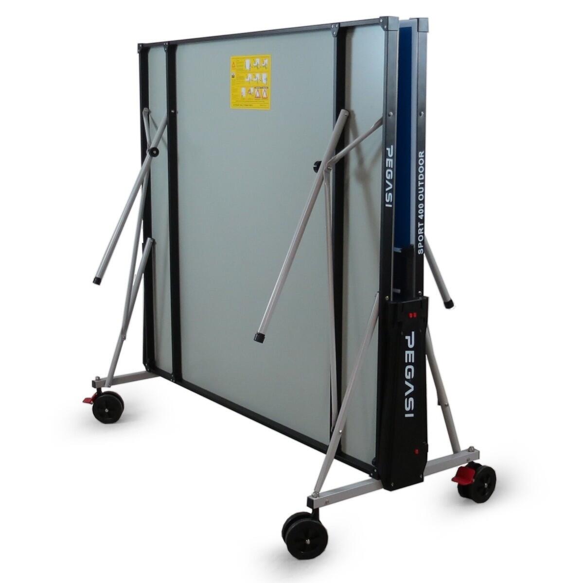 Tischtennisplatte Pegasi 400 Outdoor Blau 3/5