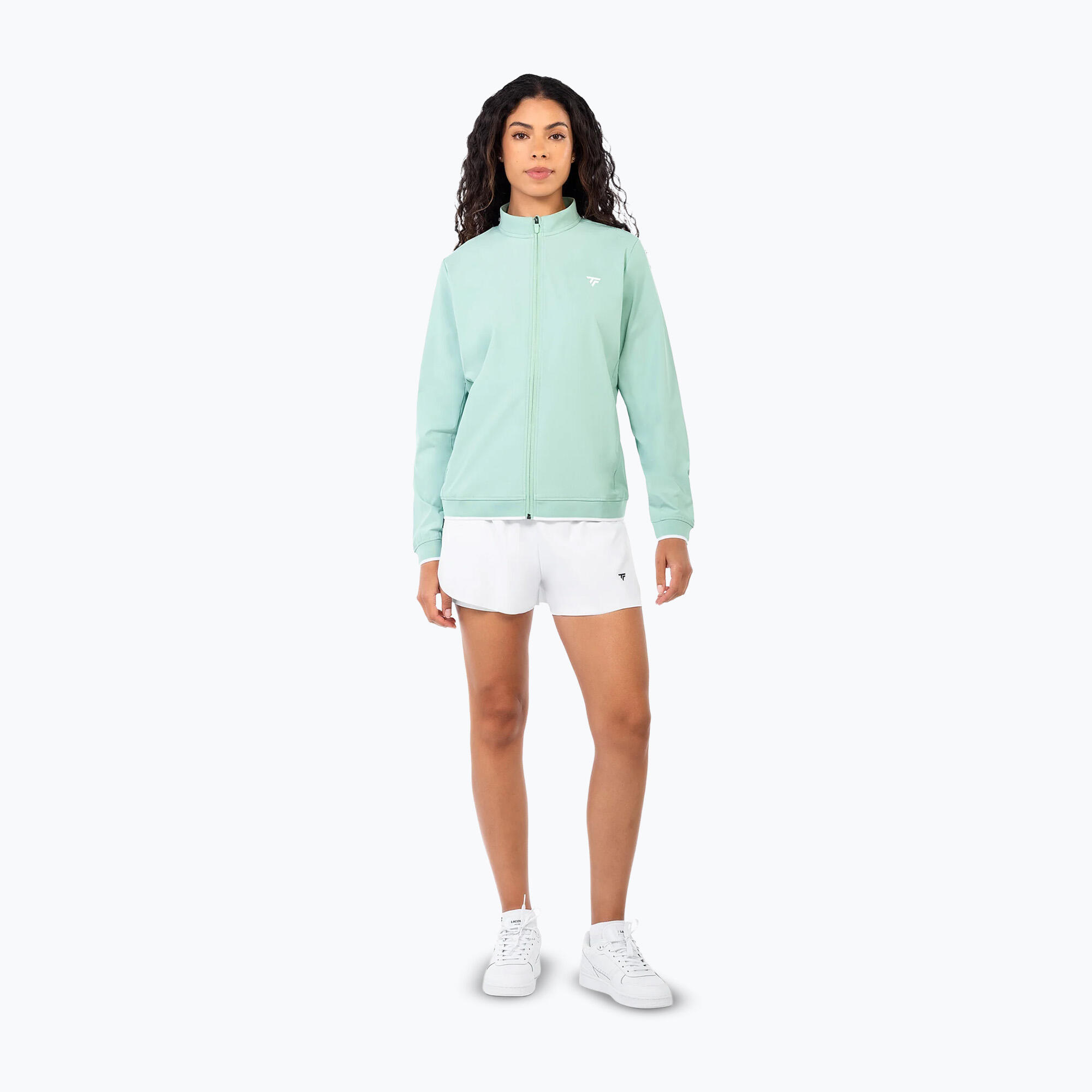 TEAM STRETCH SHORTS WEISS FRAU 5/7