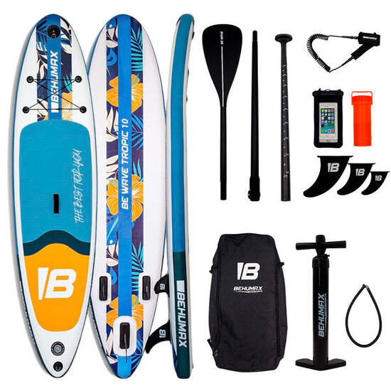Planche de stand up paddle - Be Wave Tropic 10 bleu