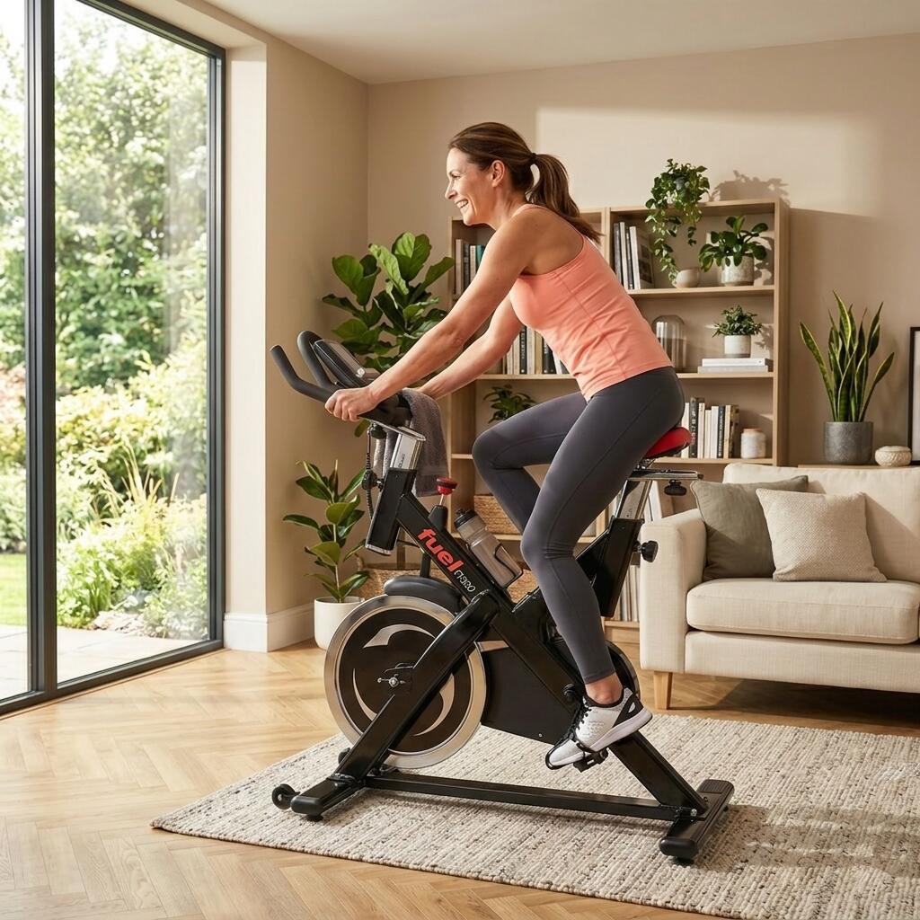Indoor Cycle IF300 – Kettenantrieb/ 18kg Schwungrad/ realistisches Fahrgefühl 2/7