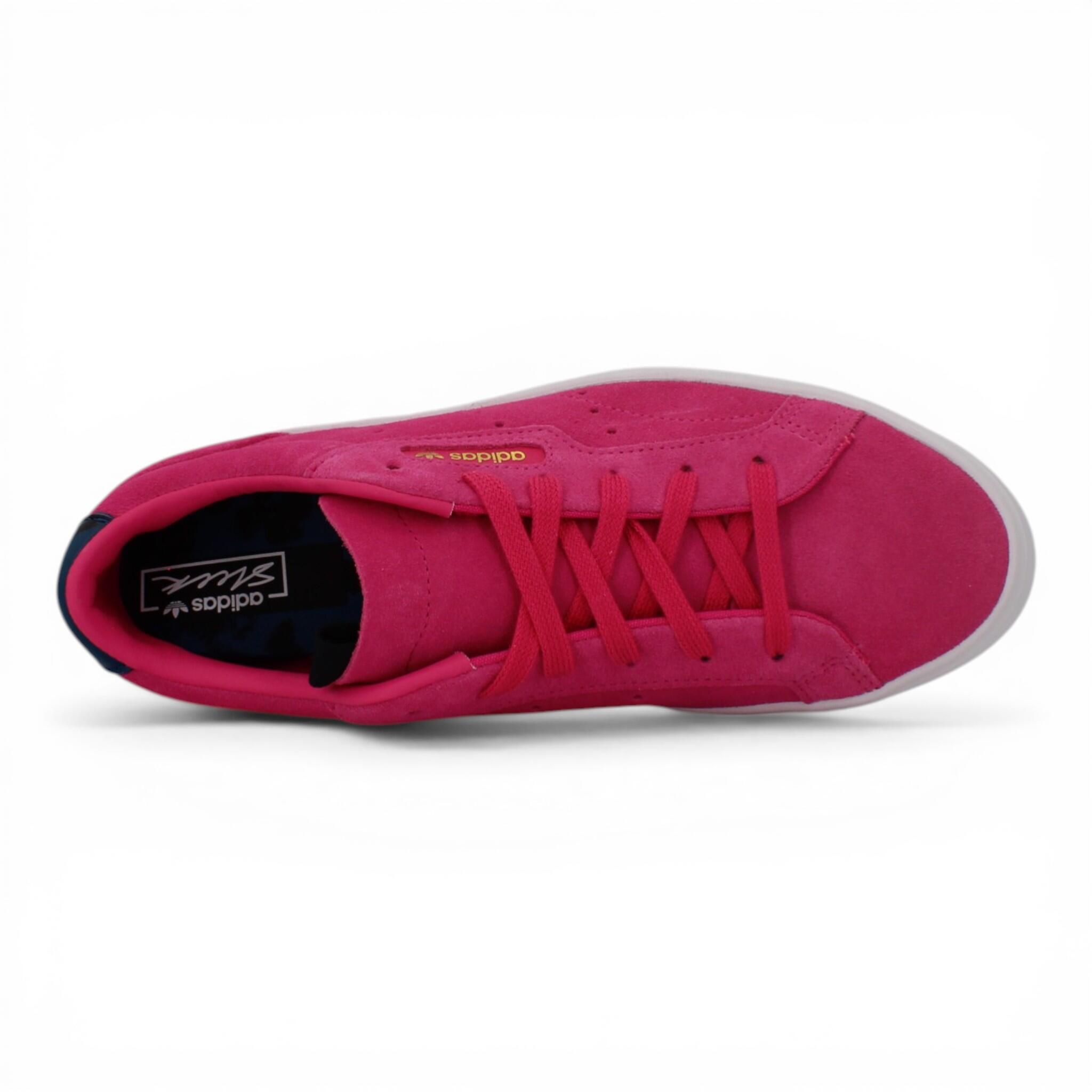 Sneaker Sleek in Rosa 3/4