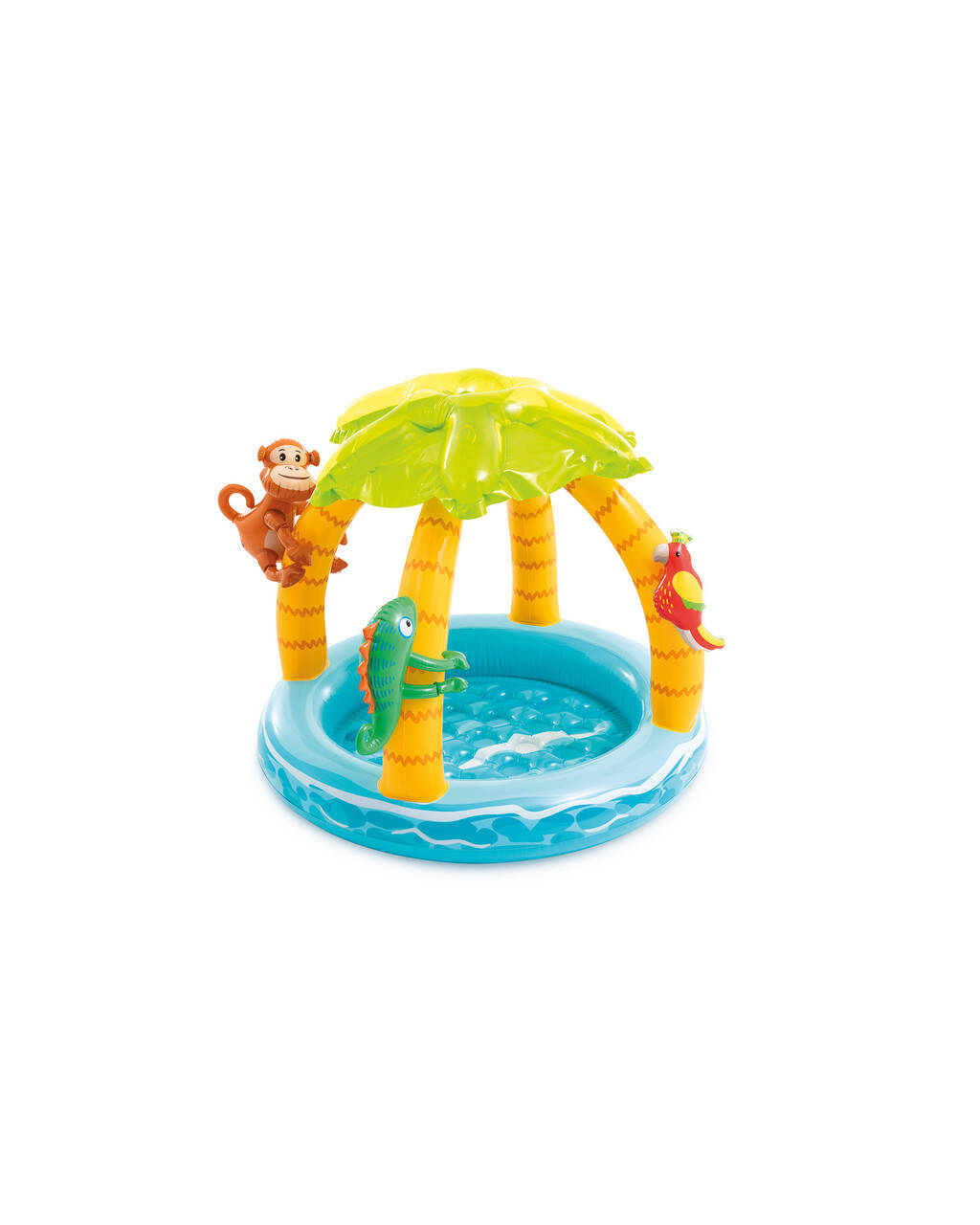 Tropical Island Inflatable Kiddie Pool -  2
