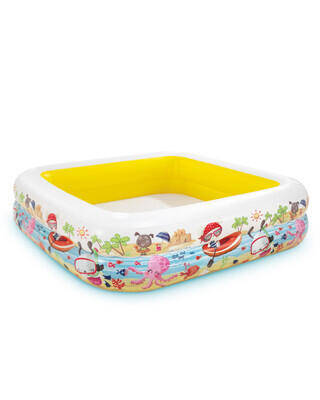 Sun Shade Inflatable Kiddie Pool -  3