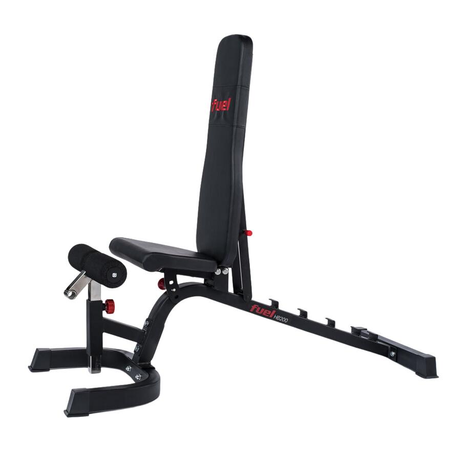 Fuel Fitness Hantelbank HB200 - Flachbank & Schrägbank bis 272kg belastbar 5/6