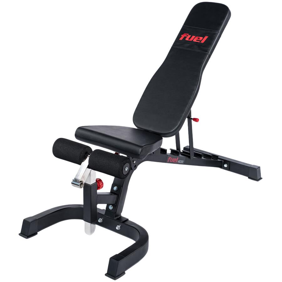 Fuel Fitness Hantelbank HB200 - Flachbank & Schrägbank bis 272kg belastbar 4/6