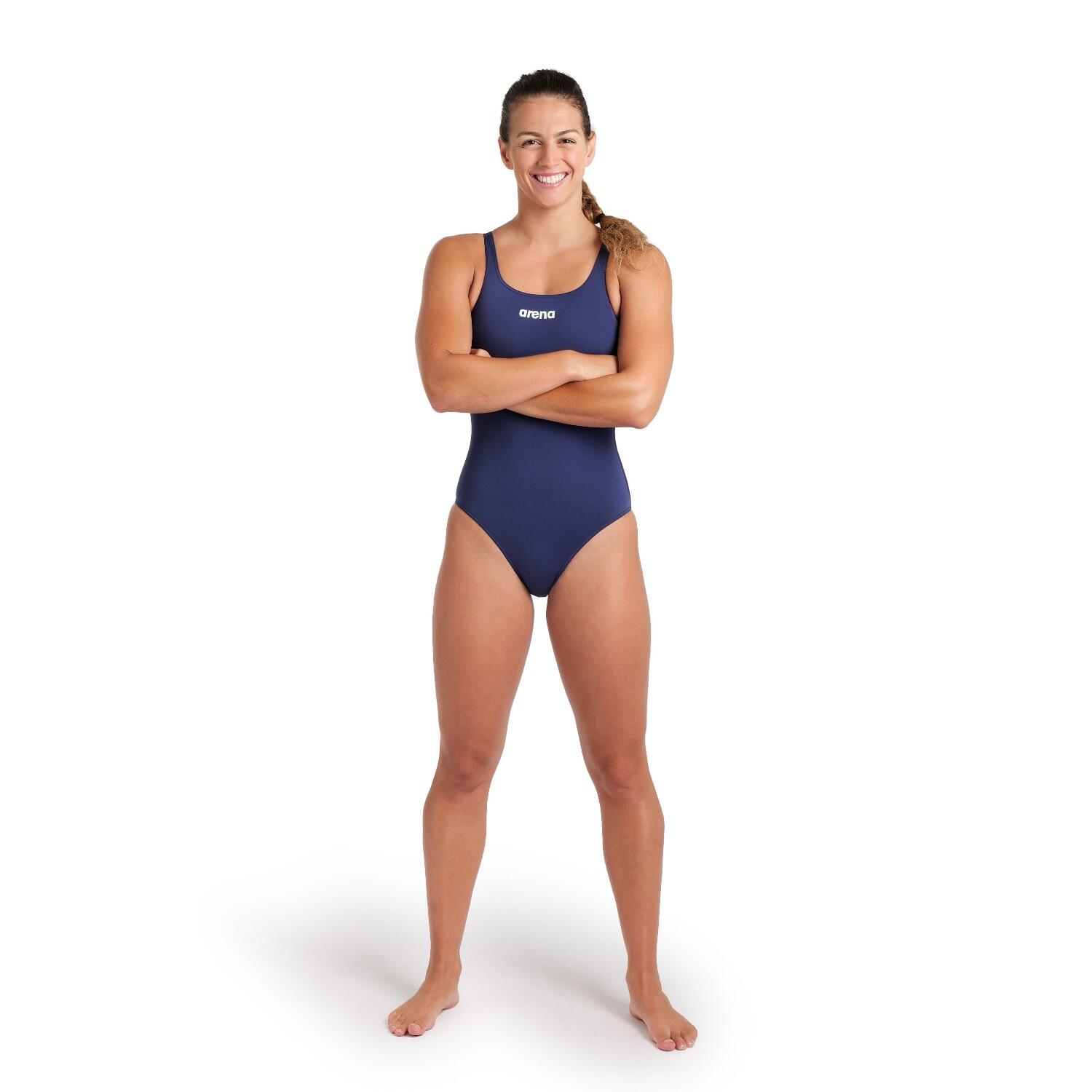 Badeanzug, Damen Arena Team Pro Solid 3/7