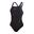 Speedo Dames Badpak HyperBoom Splice Muscleback Zwart/Grijs/Paars