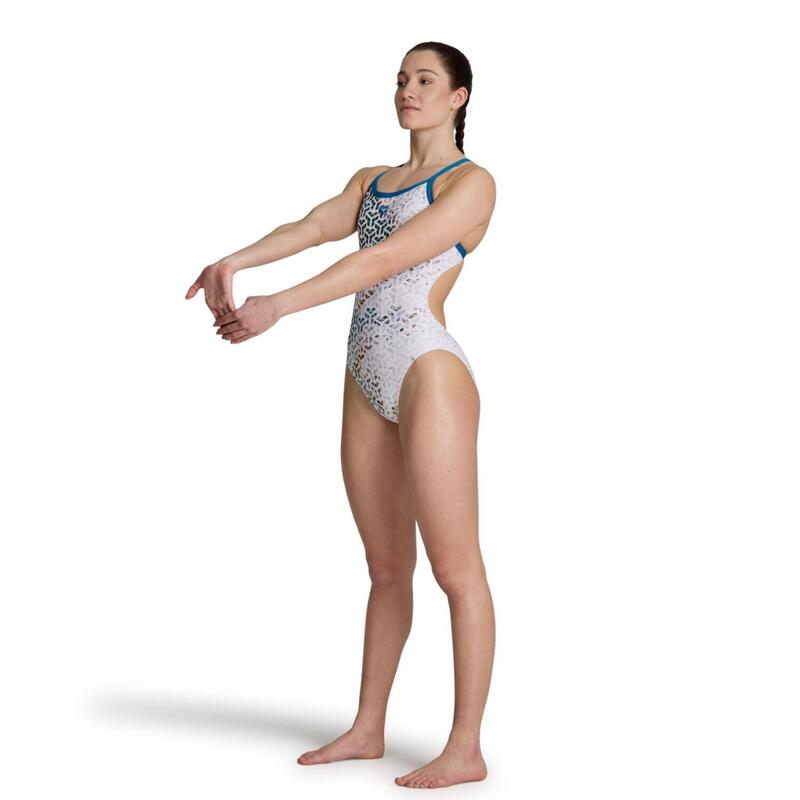 Costum de baie pentru femei Arena Planet Water Swimsuit Challenge