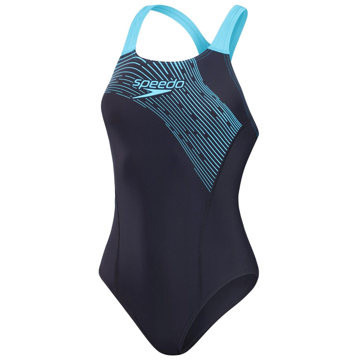 Strój pływacki jednoczęściowy damski Speedo Medley Logo Medalist