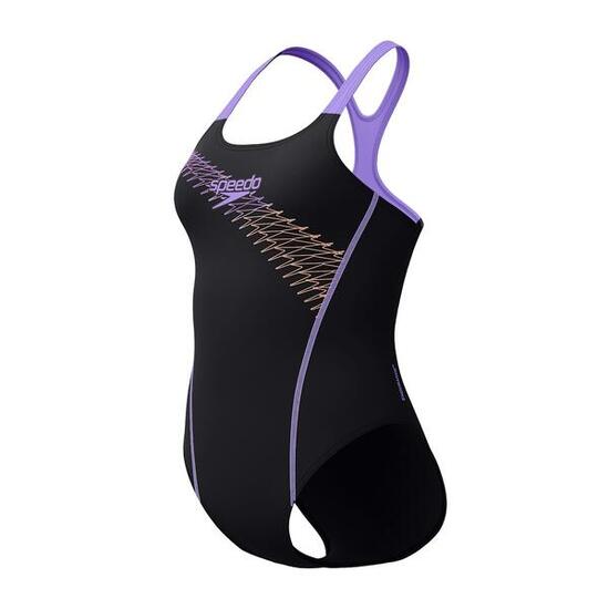 Maillot de bain 1 pièce femme Speedo Eco Medley Logo Medialist 1P