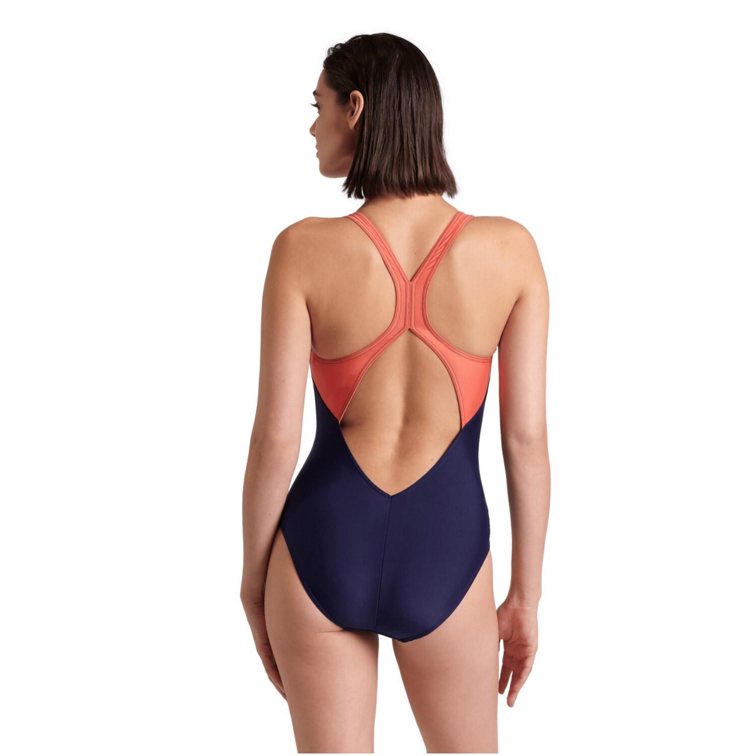 arena Gleam Badeanzug V Back für Damen 2/7