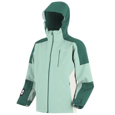 Giacca impermeabile traspirante ed elasticizzata Trekktain 3 in 1 da bambini