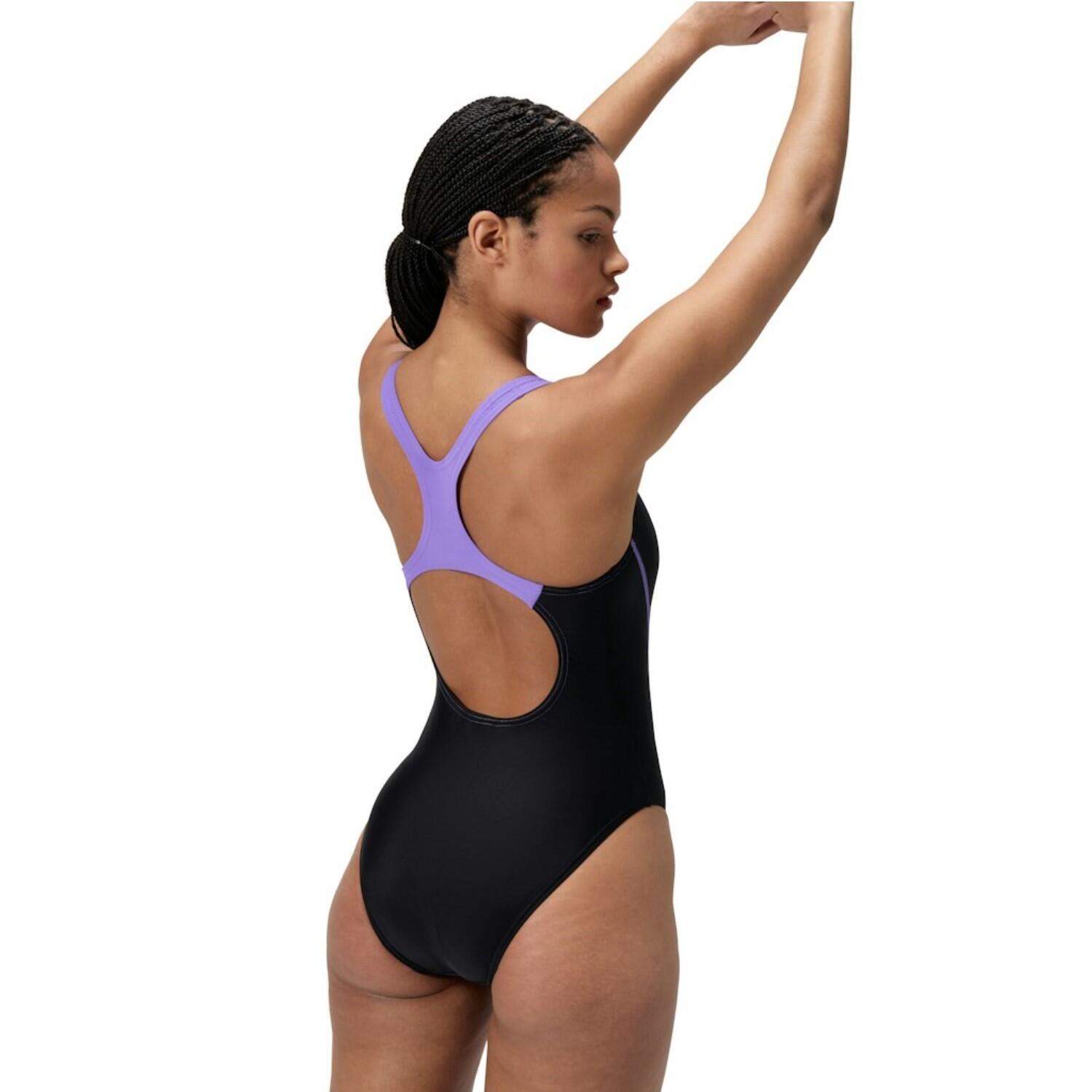 Speedo Medley Logo Badeanzug Damen 4/7