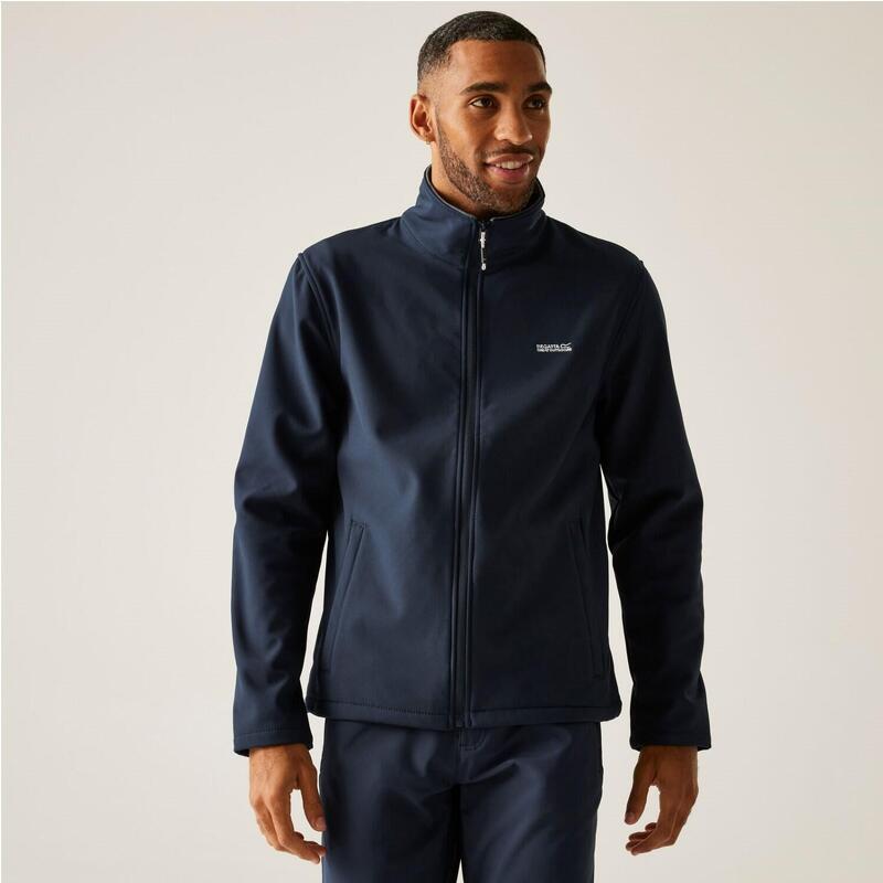 Funktionsjacke Cera V Wandern/Outdoor/Trekking Herren Navy Ohne Atmungsaktiv