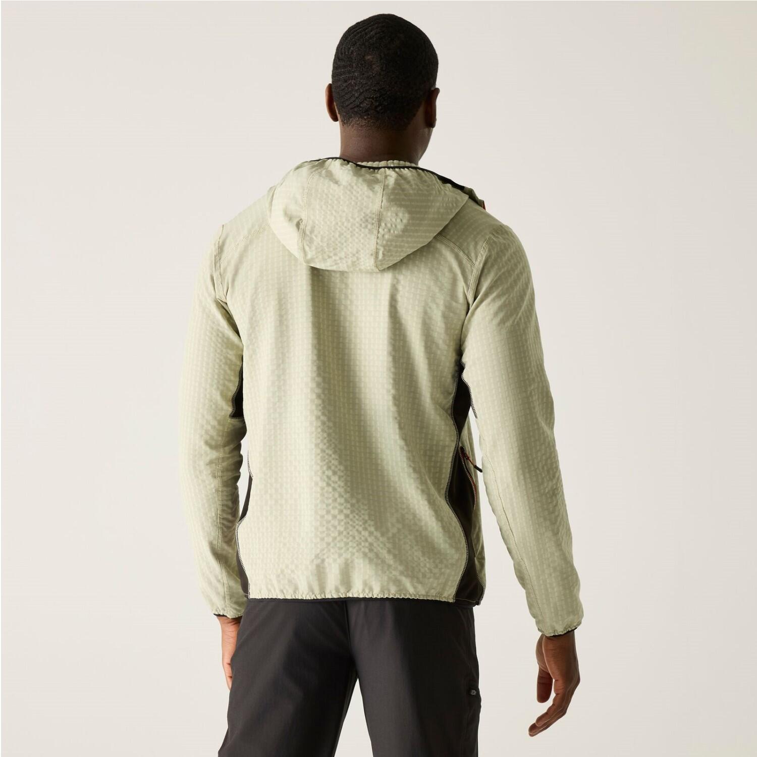 Pile da uomo Alven con zip intera e cappuccio 3/7