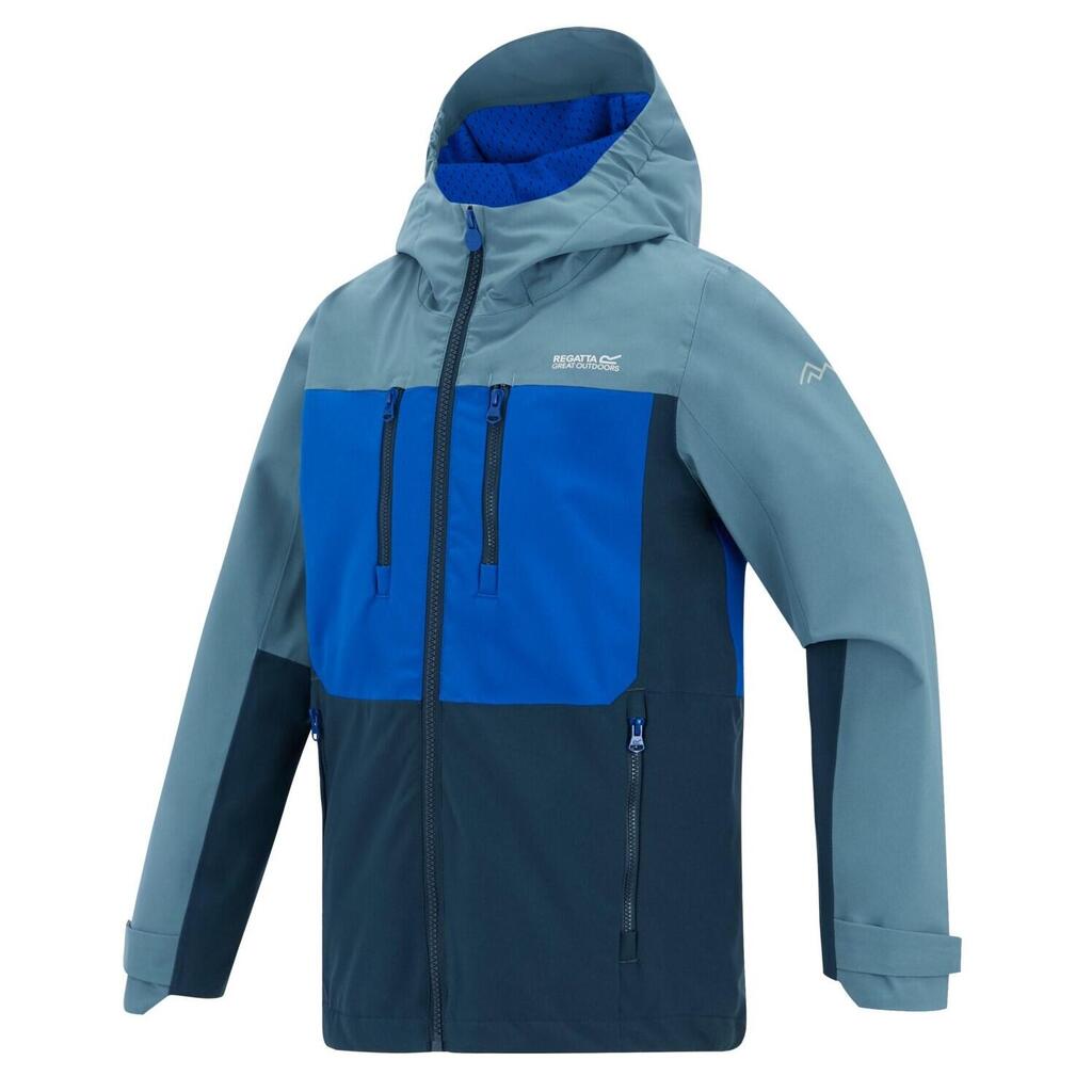 Kids Highton Panelled Hooded Waterproof Jacket
