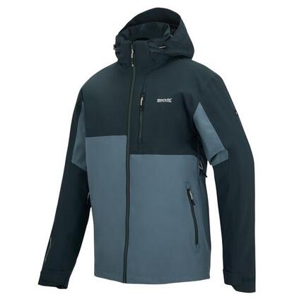 Veste de randonnée imperméable à capuche et à panneaux Bosfield pour homme