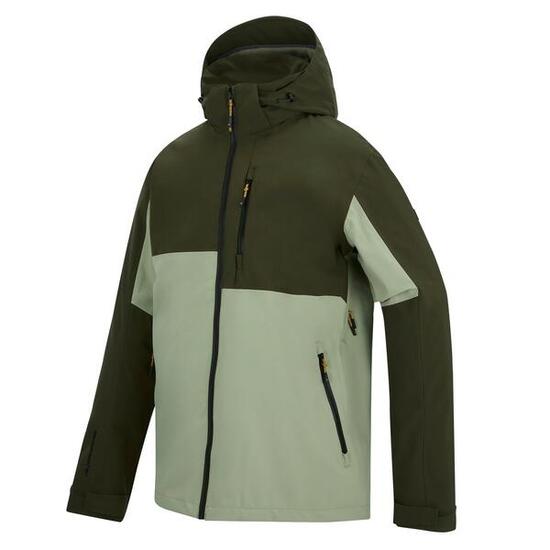 Veste de randonnée imperméable à capuche et à panneaux Bosfield pour homme