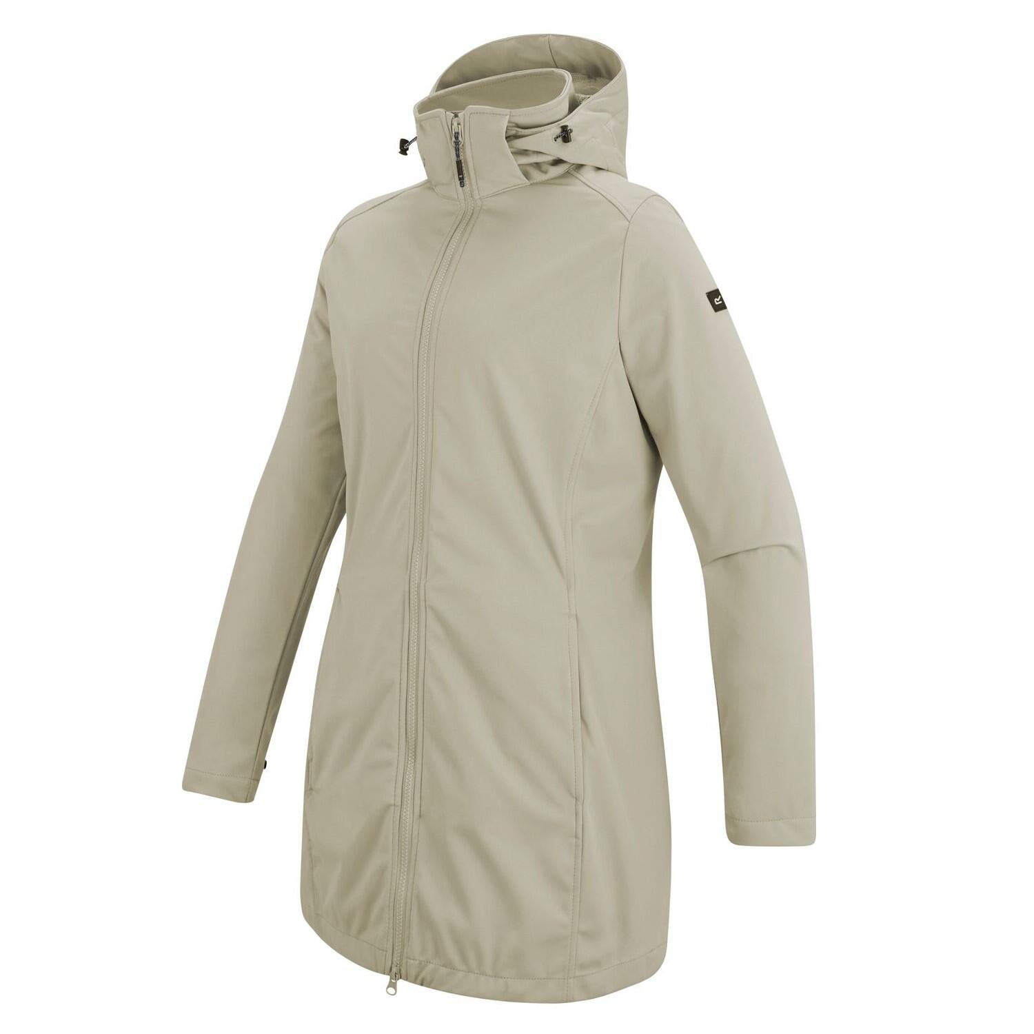 Damska kurtka softshell Carisbrooke z długim rękawem i kapturem, wodoodporna