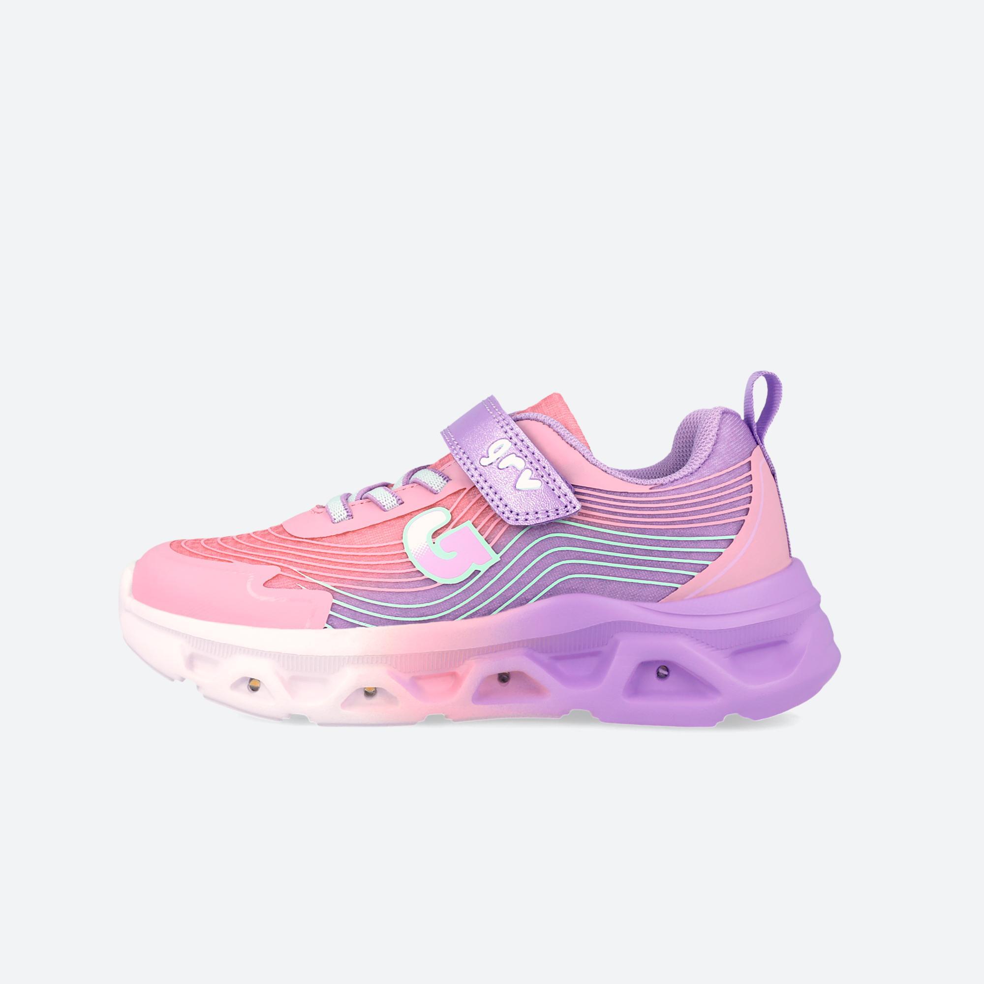 Zapatillas Niña Garvalín 262725C Rosas Cierre Adherente 5/7