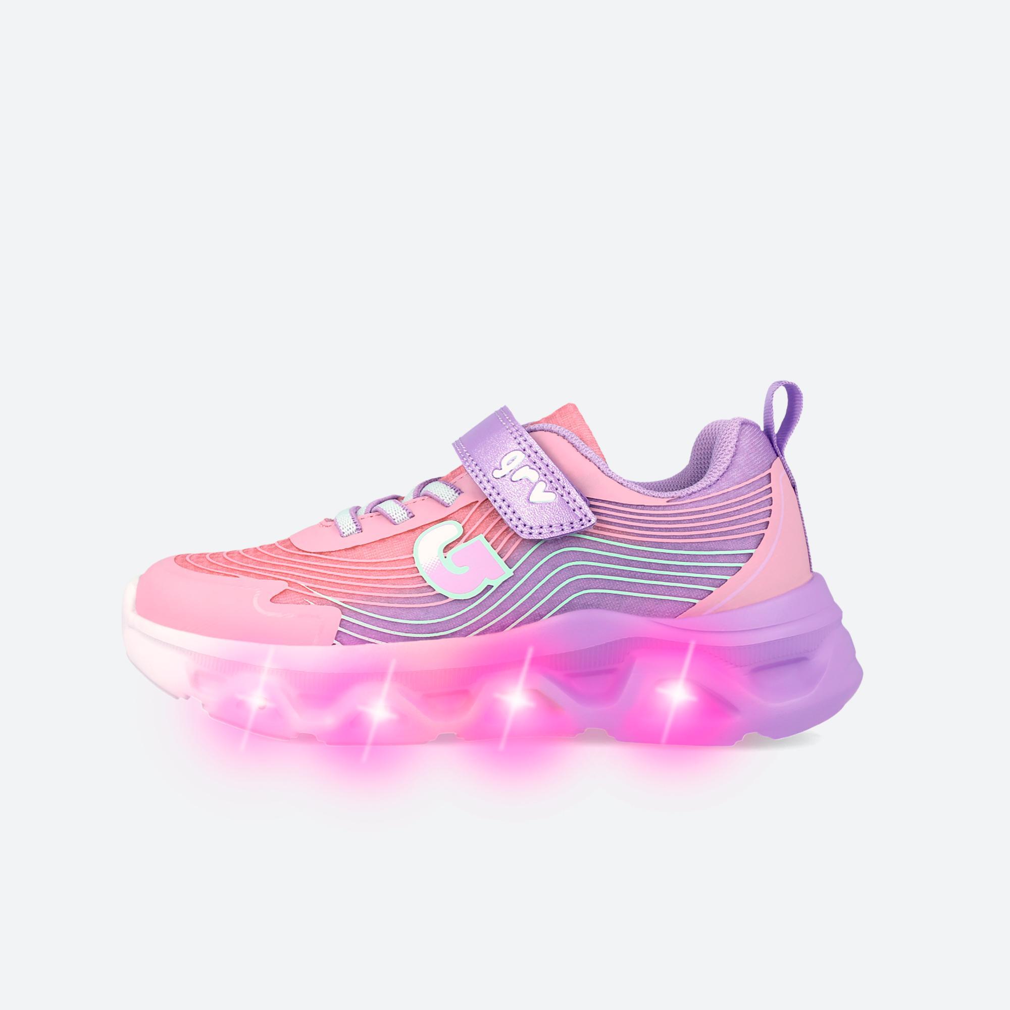 Zapatillas Niña Garvalín 262725C Rosas Cierre Adherente 6/7