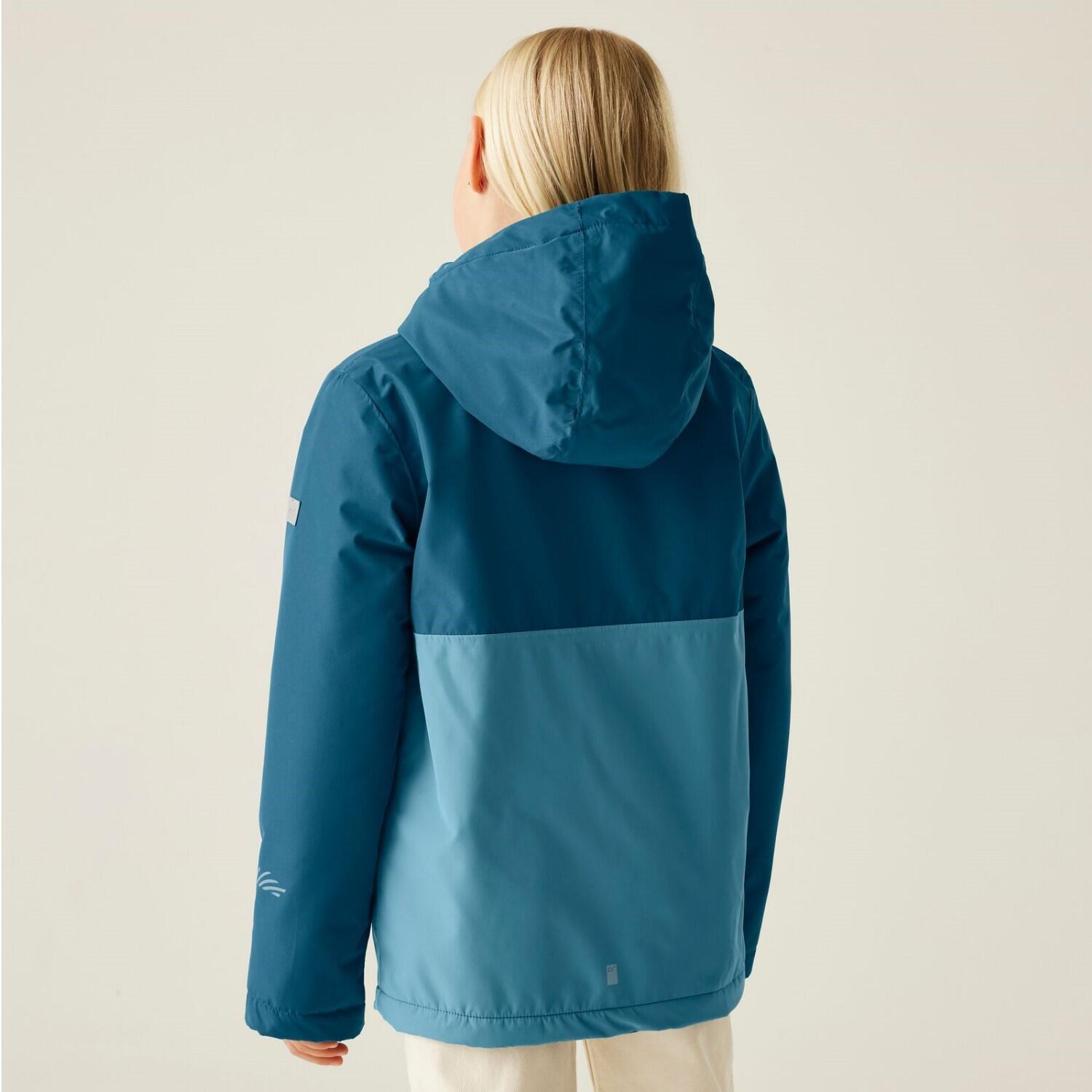 Hillain waterdichte ademende isolerende jas met capuchon en voering van fleece 3/7