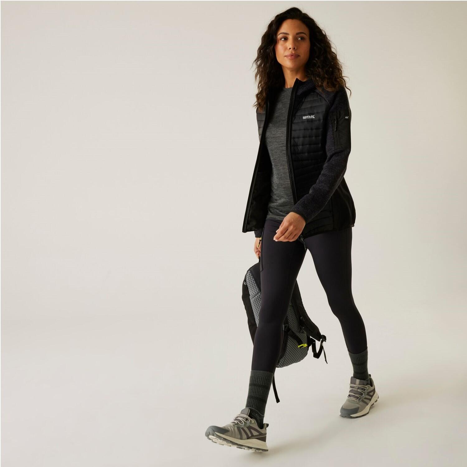 Veste Andreson matelassée hybride extensible à capuche déperlante pour femme 4/7