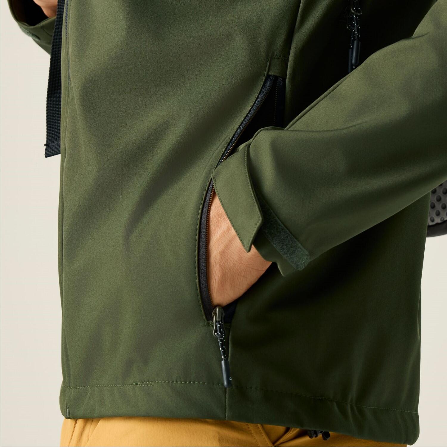 Veste softshell imperméable à capuche Arana pour homme 5/6