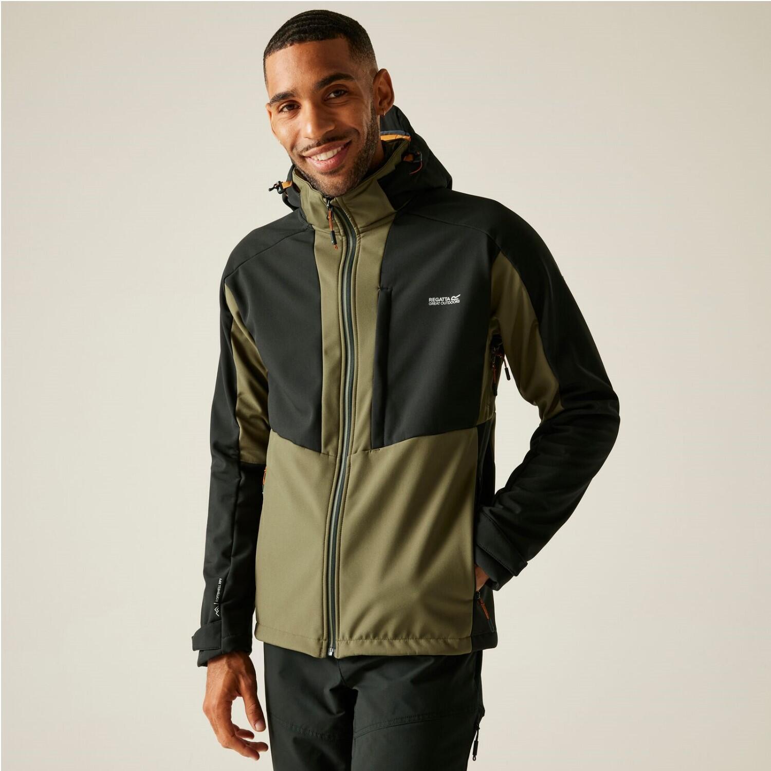 Veste imperméable à capuche Regatta Hewitts 2/7