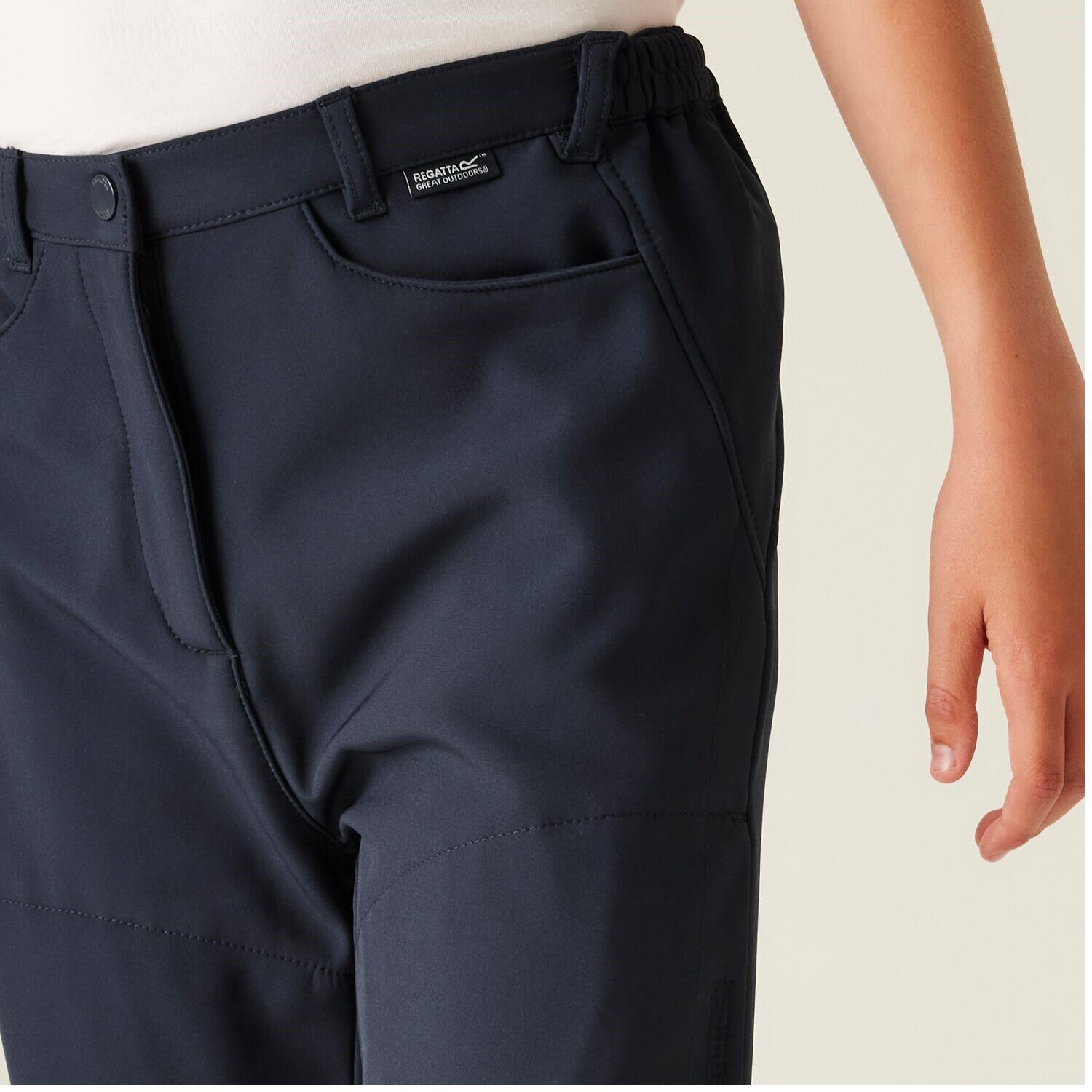 Wasserdichte Softshell-Hose für Kinder Regatta 4/7