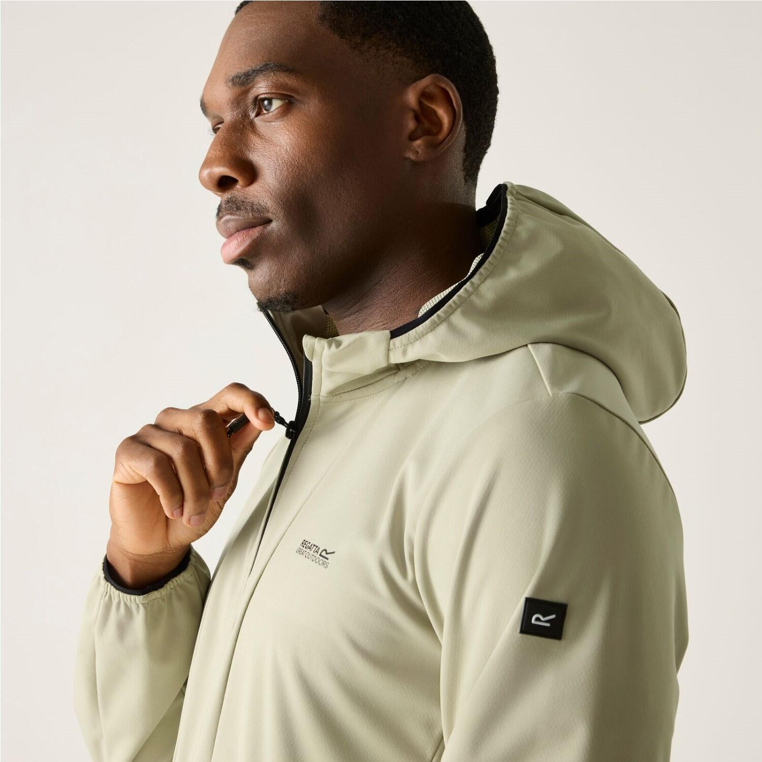 Mens Tredmoor Water-Resistant Hooded Softshell Jacket 5/7