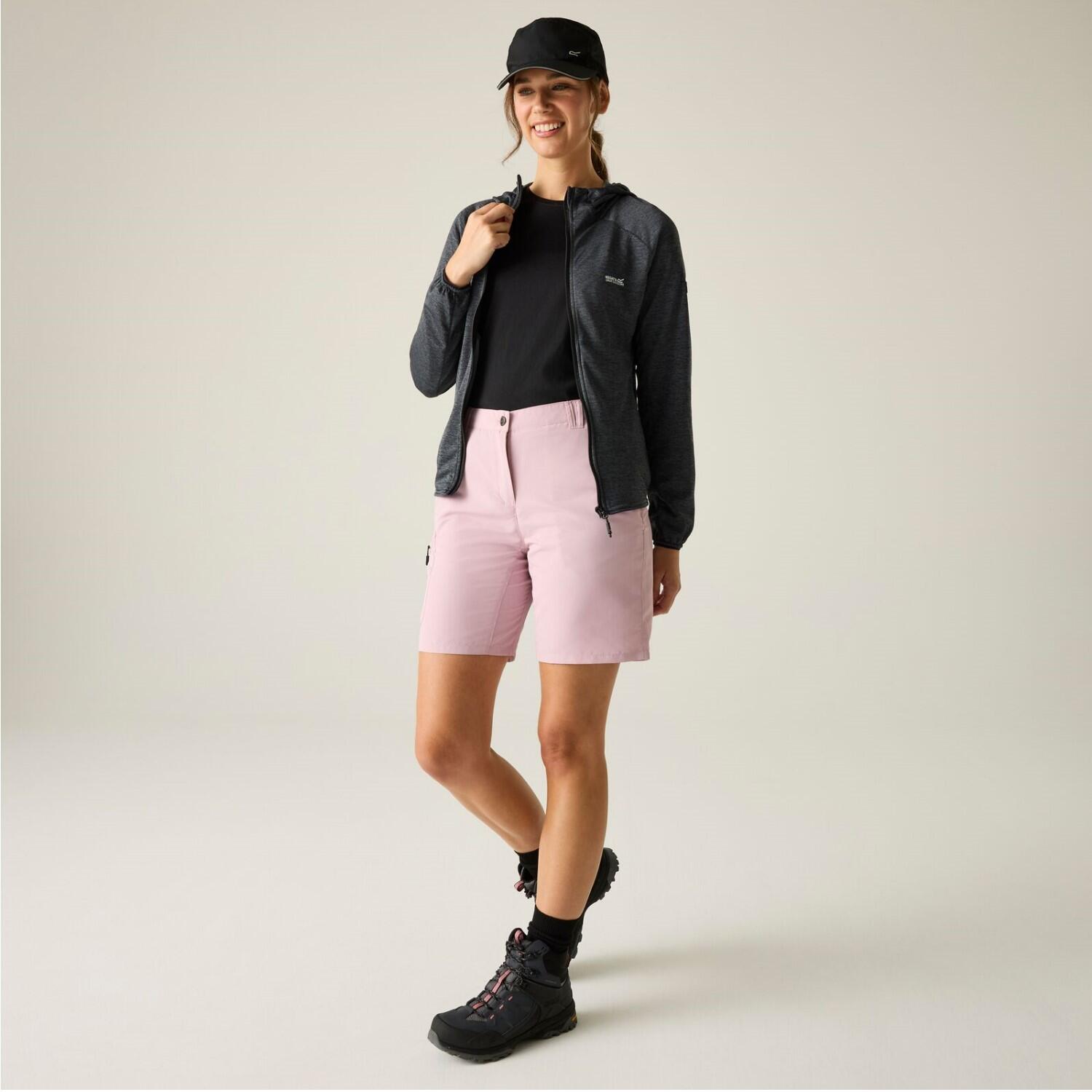 Veste intermédiaire extensible à capuche zippée intégrale Ferna Marl pour femme 5/7