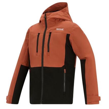 Veste imperméable à capuche à panneaux Highton pour enfants