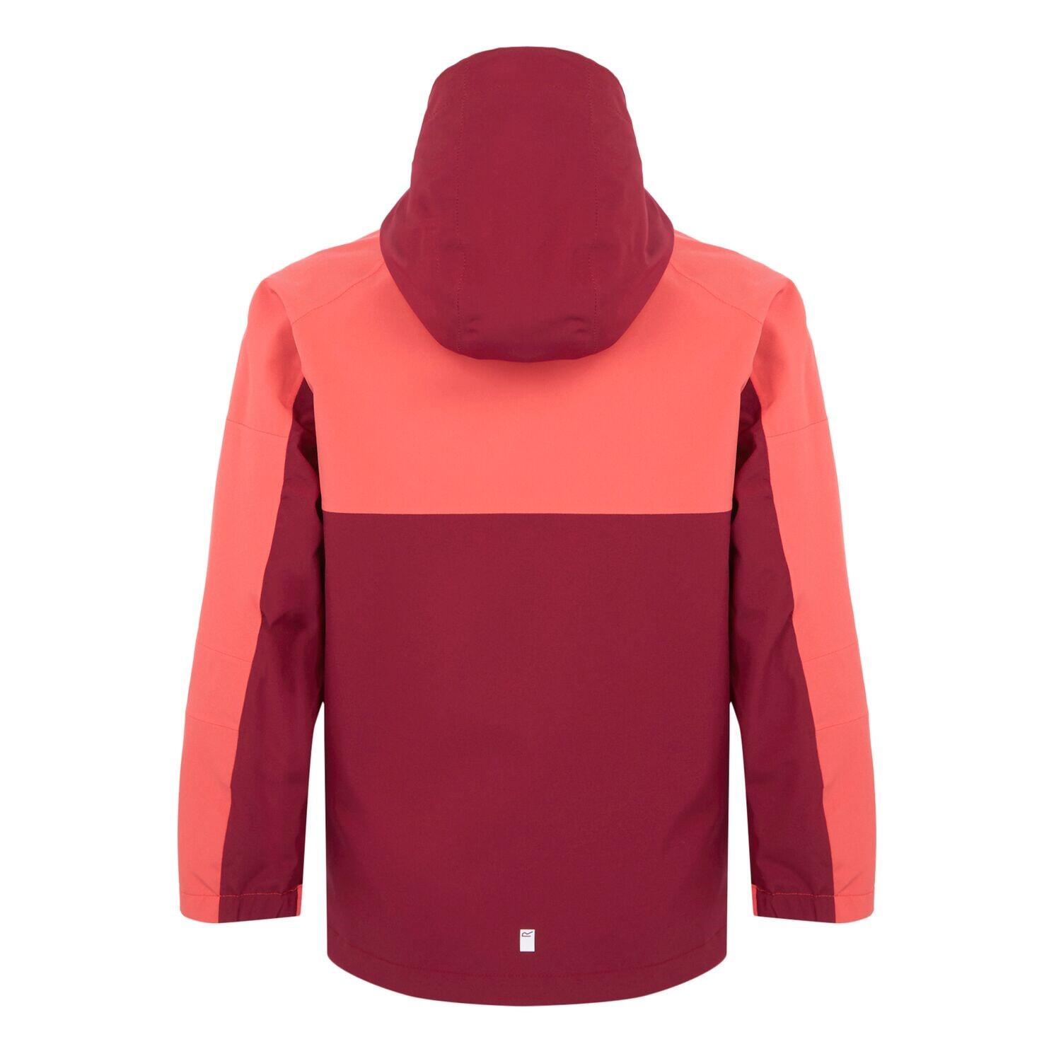Veste imperméable 3 en 1 fille Regatta Trekktain 2/7
