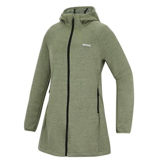 Polaire à capuche zippée Bloomfield Long Line Fill pour femme