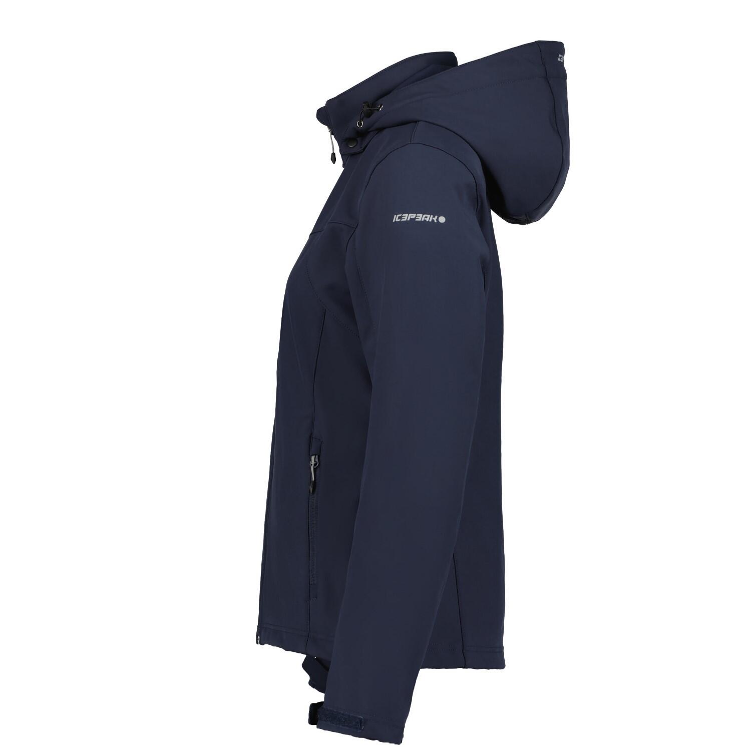 Icepeak Softshelljacke Brenham für Damen mit Kapuze 3/6