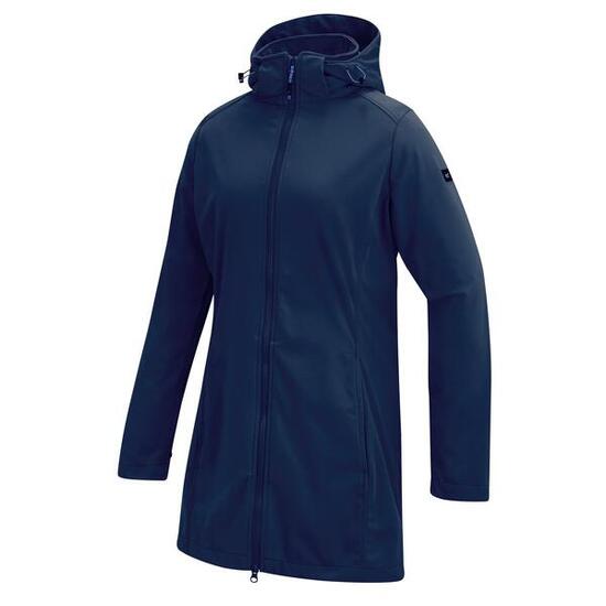 Veste softshell longue à capuche déperlante Carisbrooke pour femme