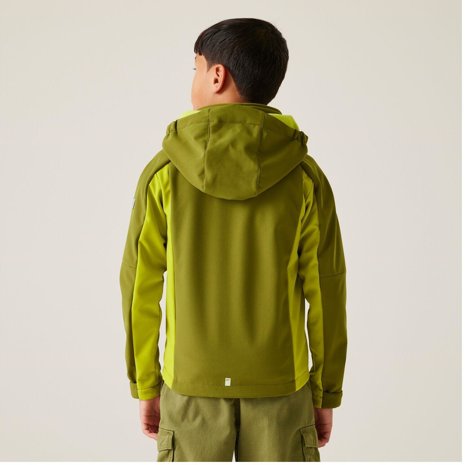 Regatta Acidity VIII Softshelljacke für Kinder mit Kapuze 3/7