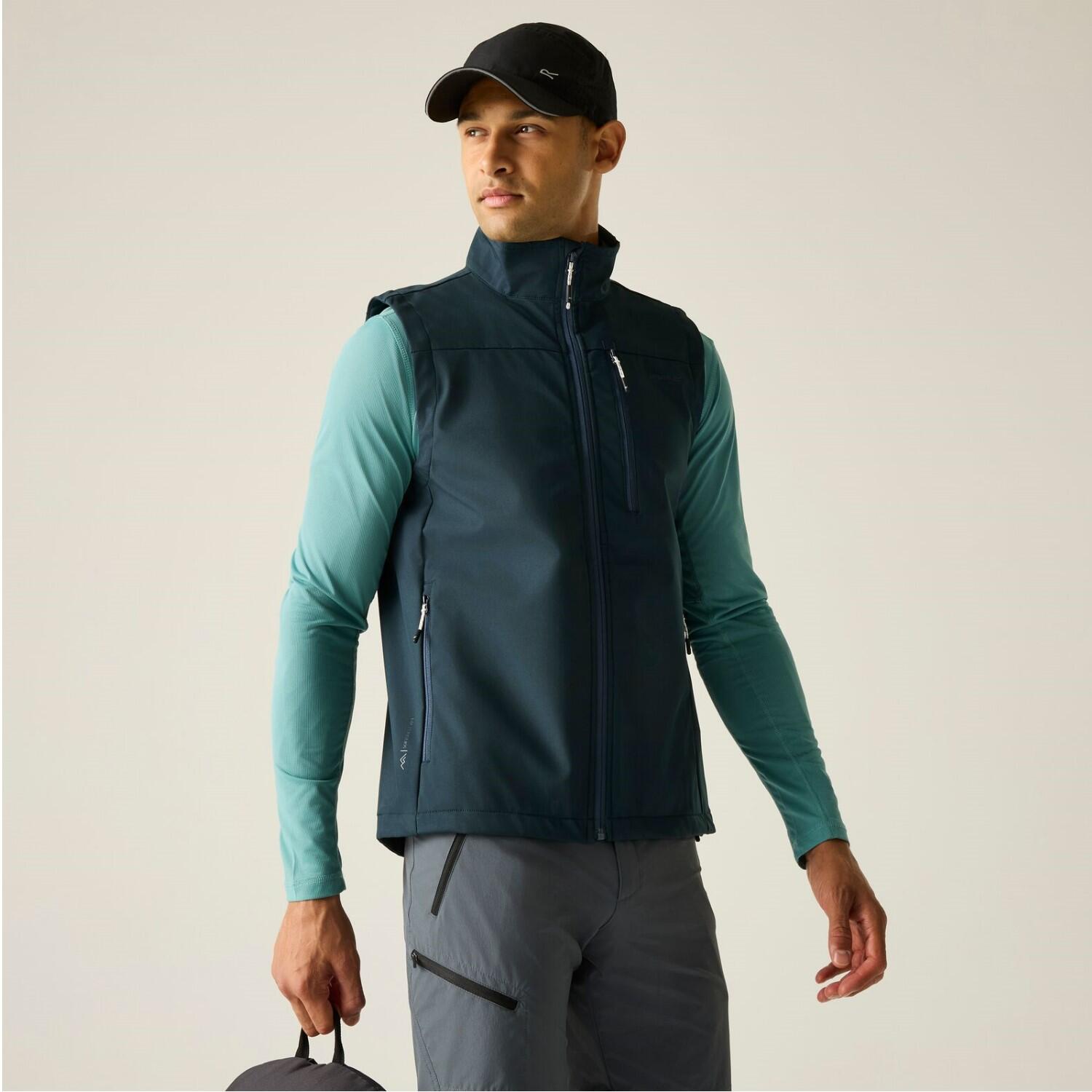 Męska wodoodporna kamizelka typu softshell Arana