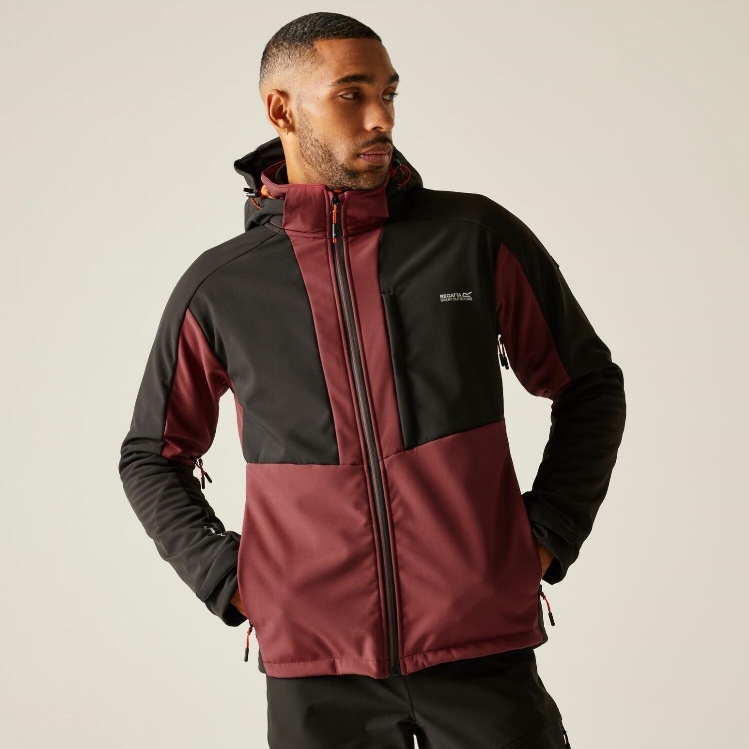 Veste imperméable à capuche Regatta Hewitts 2/7