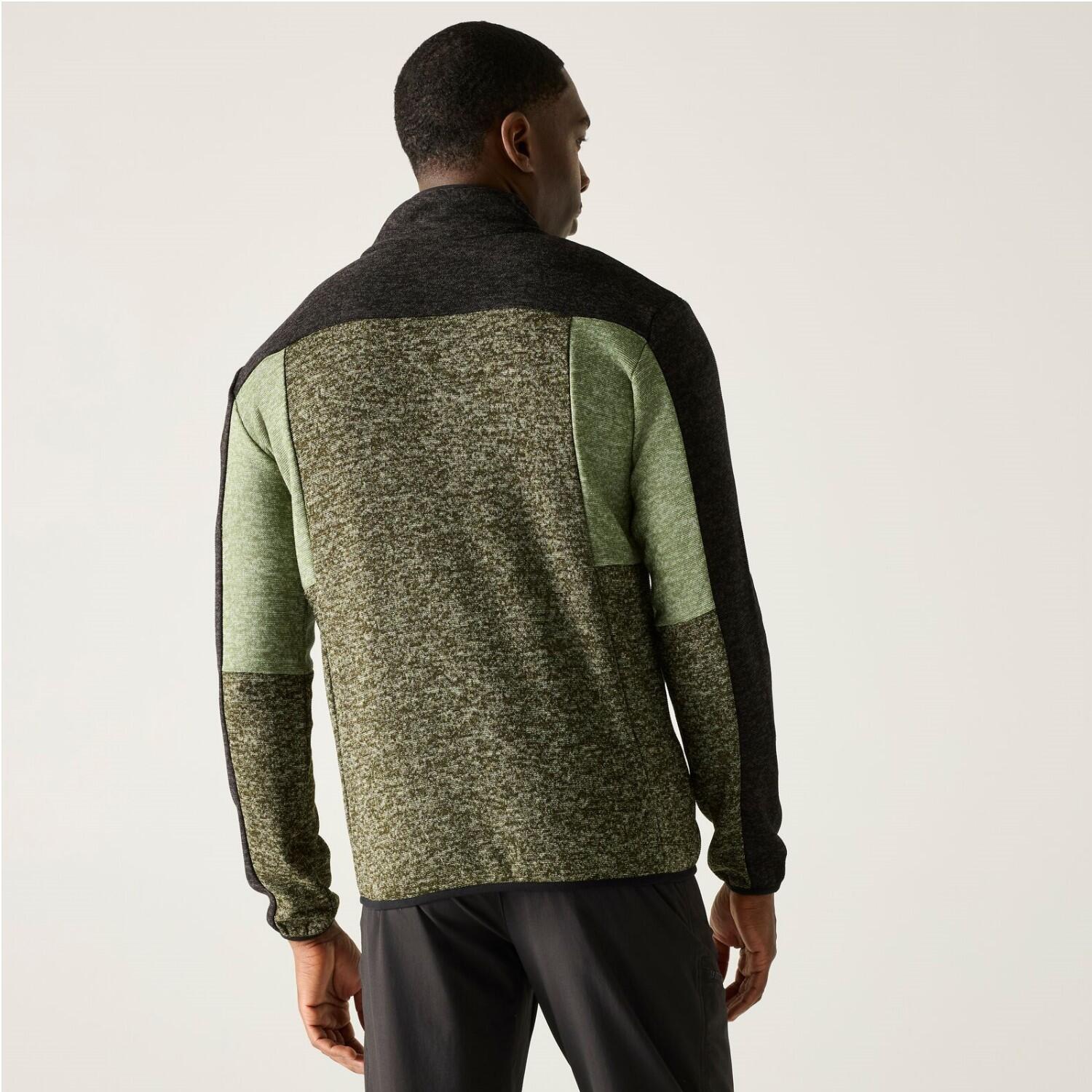 Polaire Elram à fermeture éclair intégrale et blocs de couleurs pour homme 3/5