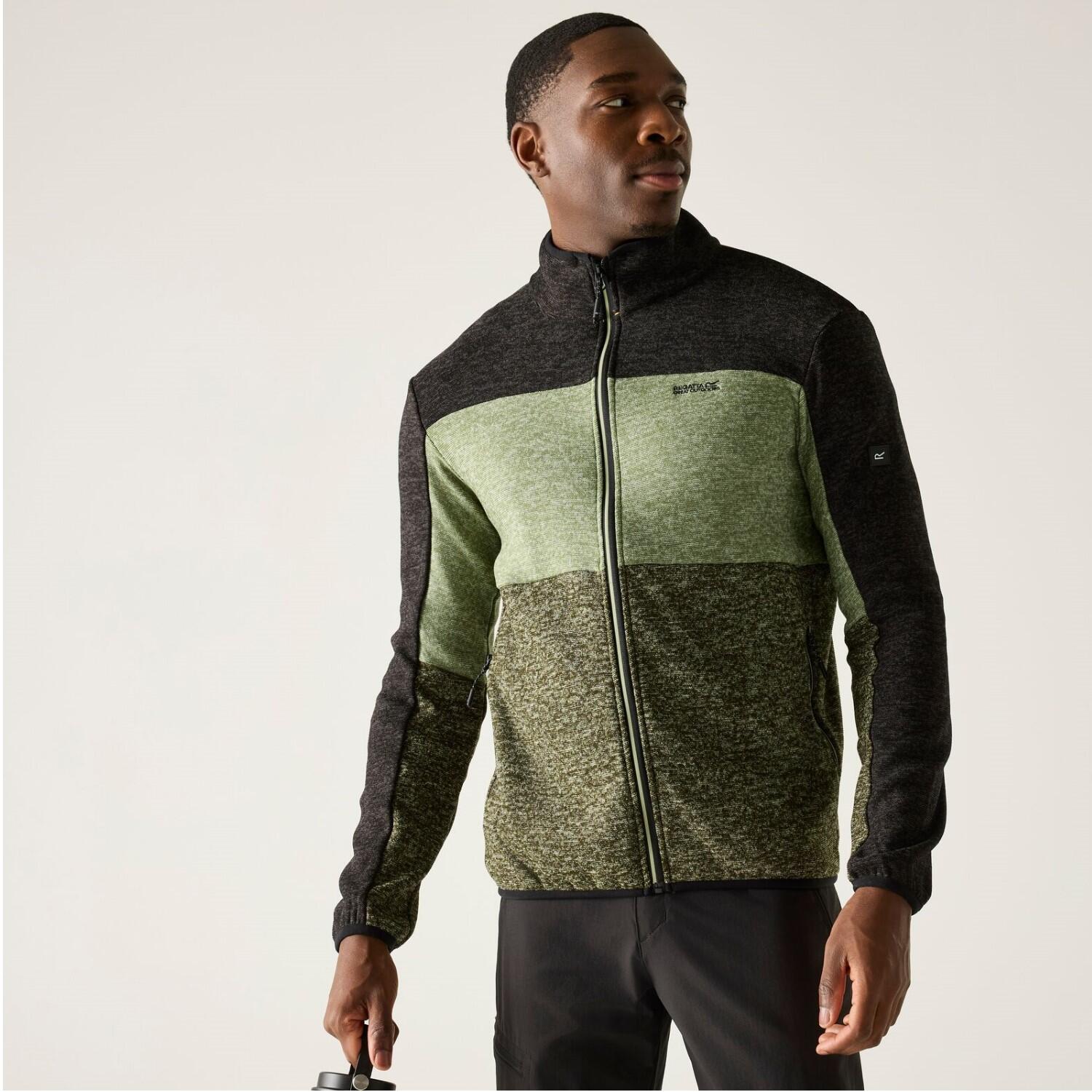 Polaire Elram à fermeture éclair intégrale et blocs de couleurs pour homme 2/5