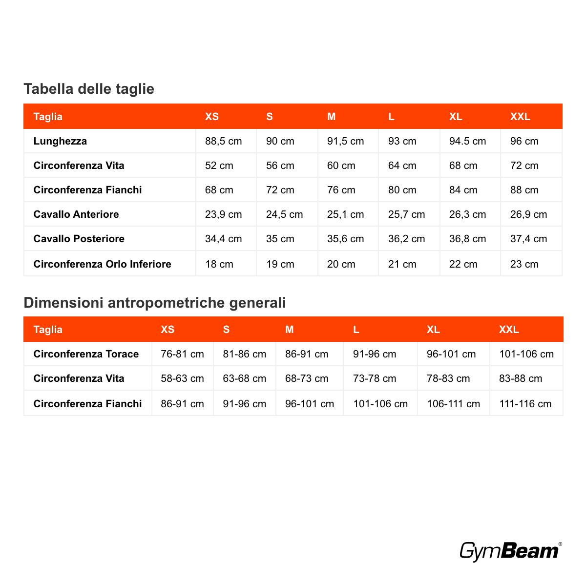 Donna palestra leggings estensibili neri Prime 7/7