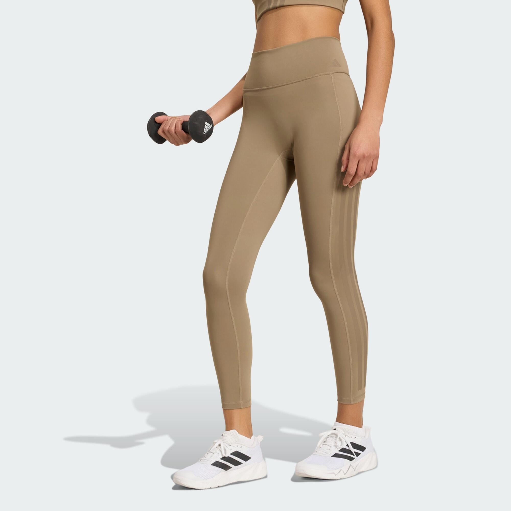 Mallas de entrenamiento 7/8 Optime 3 Stripes 2/5