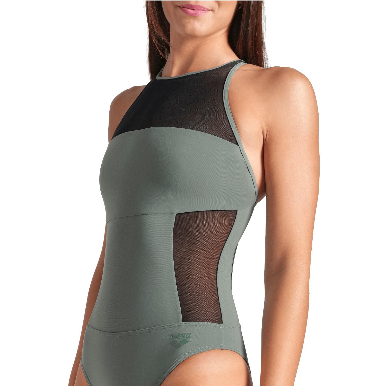arena Mesh Panels Badeanzug für Damen 3/7