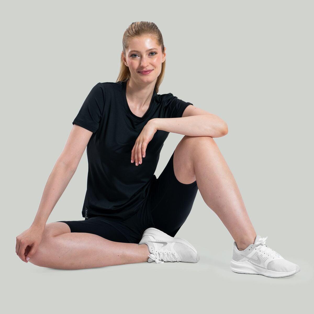 Donna fitness pantaloncini 2in1 Black ULTRA 4/6