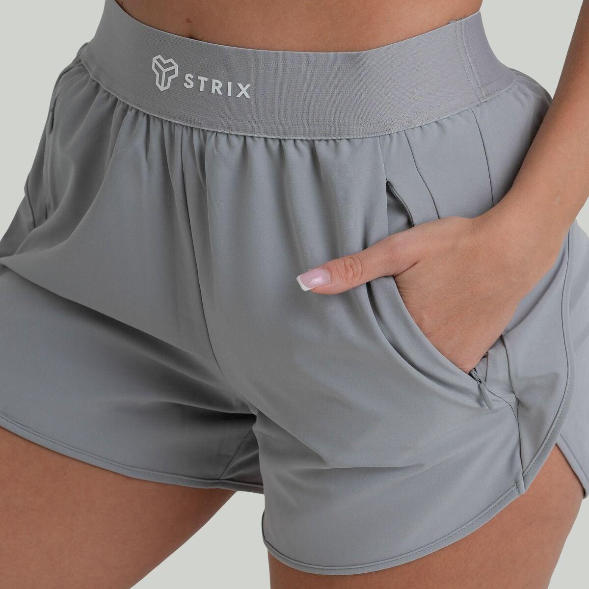 Donna palestra pantaloncini elastico in vita Smoke ZOA 2/6